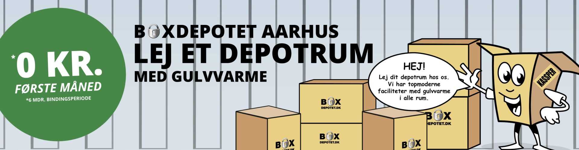 Boxdepotet Aarhus 0 kr.