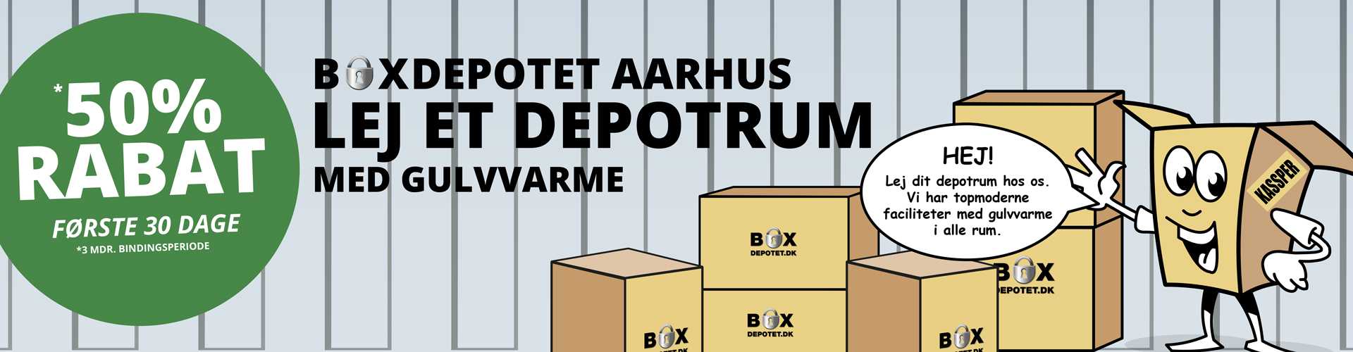 Boxdepotet Aarhus Rabat 50 banner