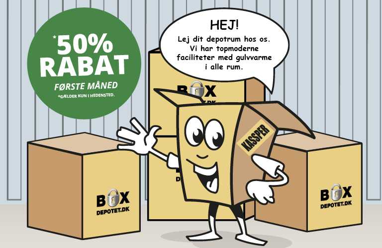 Boxdepotet Hedensted - 50%