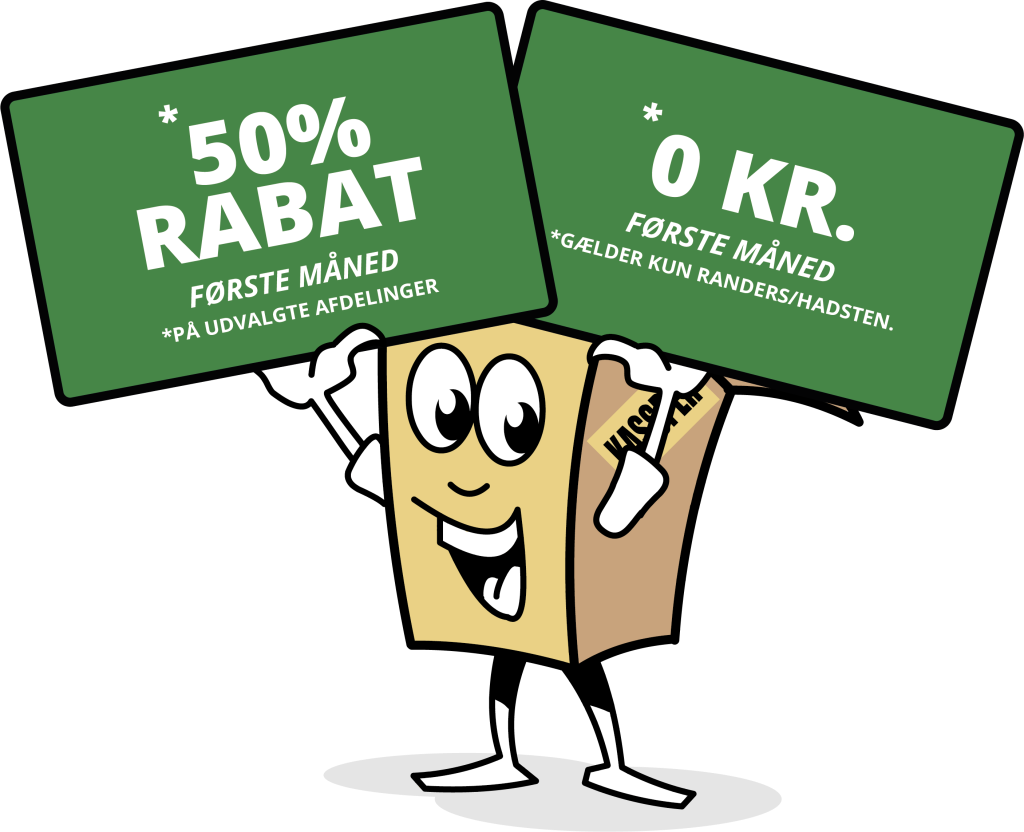 Kassper - rabat på depotrum