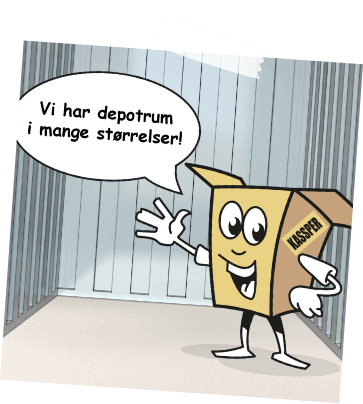 Boxdepotet - depotrum i mange størrelser