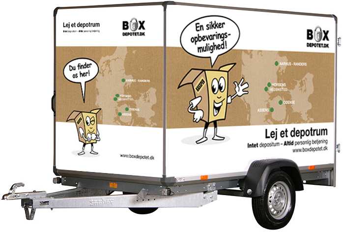 Boxdepotet flyttetrailer