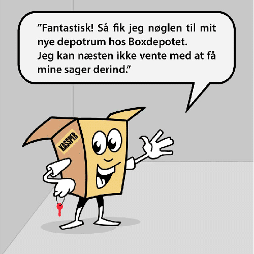 Kassper flytter ind