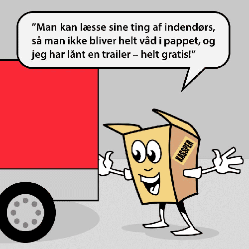 Kassper flytter ind