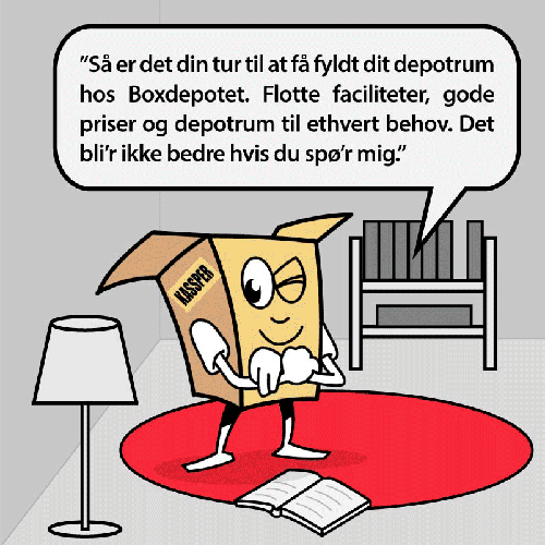 Kassper flytter ind